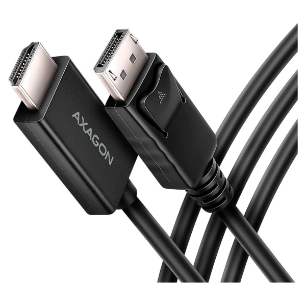 Axagon RVD-HI20C2 DisplayPort - HDMI 2.0 cable 1.8m 4K/60Hz