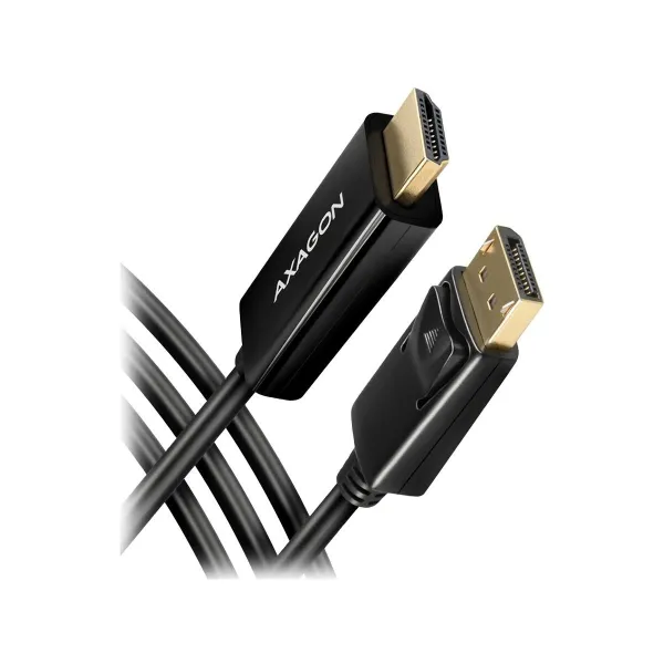 Axagon RVD-HI14C2 DisplayPort > HDMI 1.4 cable 1.8m 4K/30Hz