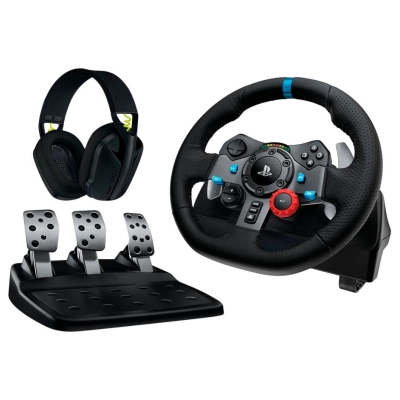 Logitech G29 EU + G435 - BLACK - USB - PLUGC - EMEA-914 - EU