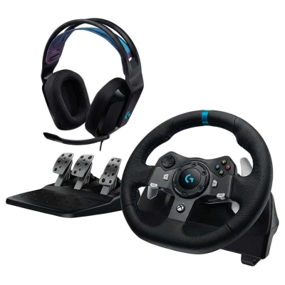 Logitech G920 EU + G335 - BLACK - USB - PLUGC - EMEA28i-935 - EU