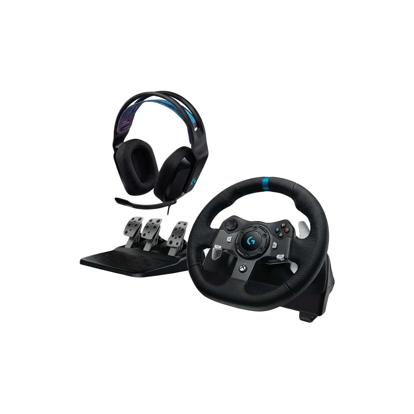 Logitech G920 EU + G335 - BLACK - USB - PLUGC - EMEA28i-935 - EU