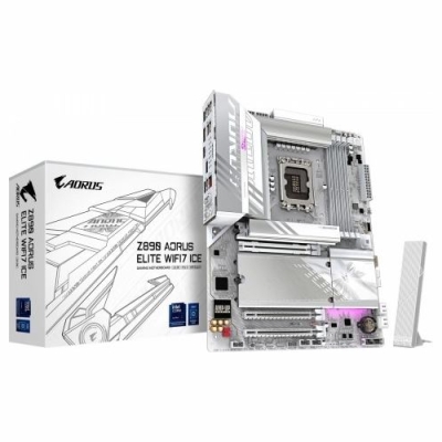 Gigabyte Z890 A ELITE WF7 ICE | Processor family Intel | Processor socket LGA1851 | DDR5 | Supported hard disk drive interfaces 