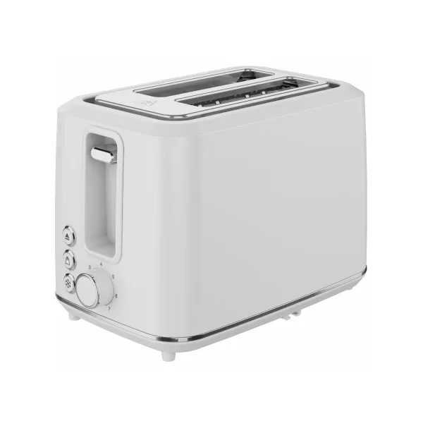 Aeno Electric Toaster, white, 220-240V, 50-60Hz, 920-1080W, 2 slots, 3 modes, 7 browning levels
