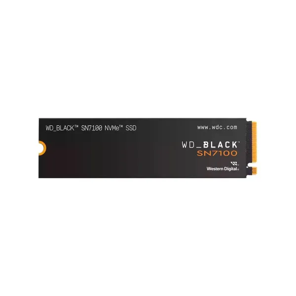 WD SSD POWERED BY SANDISK WD Black SN7100 1TB M.2 2280 PCIe Gen4 x4 NVMe, Read/Write: 7250/6900 MBps, IOPS 1000K/1400K, TBW: 600