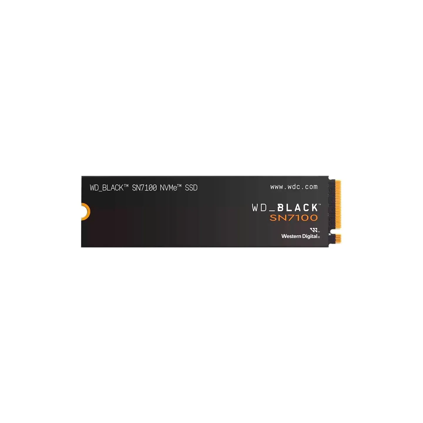 WD SSD POWERED BY SANDISK WD Black SN7100 1TB M.2 2280 PCIe Gen4 x4 NVMe, Read/Write: 7250/6900 MBps, IOPS 1000K/1400K, TBW: 600
