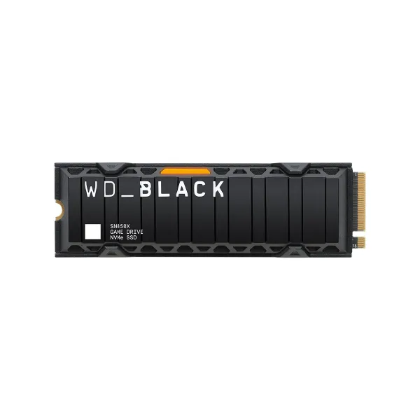 WD SSD Black SN850X HeatSink 2TB M.2 2280 PCIe Gen4 x4 NVMe