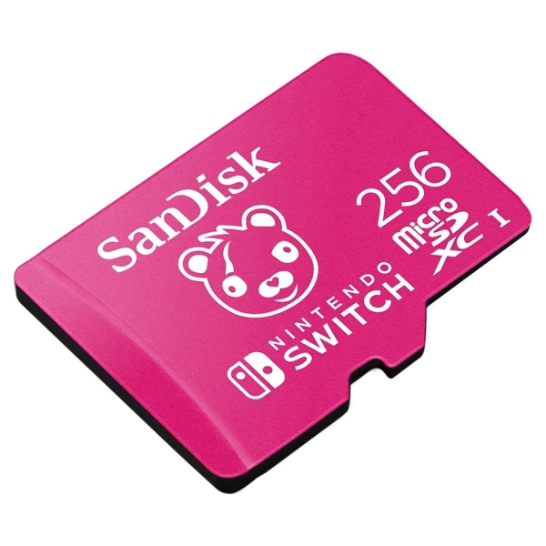 Sandisk Nintendo MicroSD UHS I Card - Fortnite Edition, Cuddle Team, 256GB