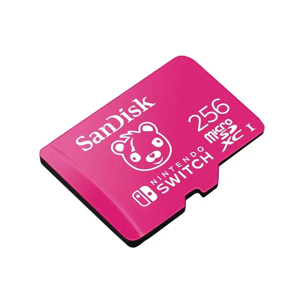 Sandisk Nintendo MicroSD UHS I Card - Fortnite Edition, Cuddle Team, 256GB