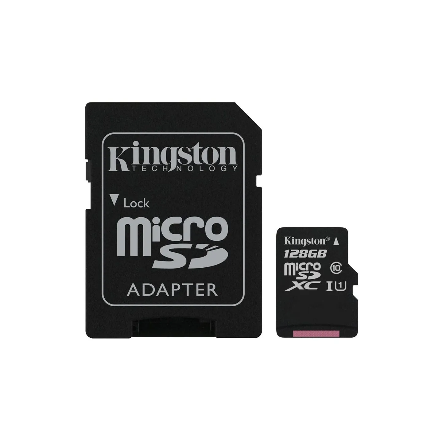 Kingston 128GB micSDXC Canvas Select Plus 100R A1 C10 Card + ADP