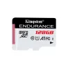 Kingston 128GB microSDXC Endurance 95R/45W C10 A1 UHS-I Card Only