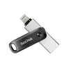 Sandisk iXpand Flash Drive Go 256GB - USB3.0 + Lightning - for iPhone and iPad
