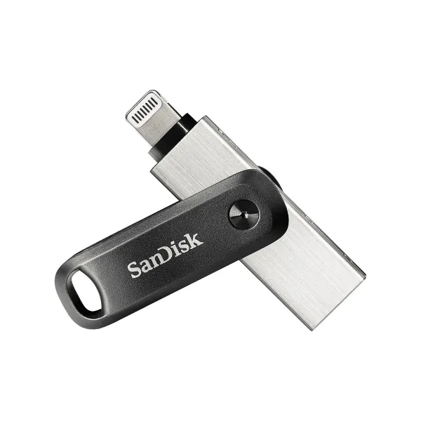 Sandisk iXpand Flash Drive Go 128GB - USB3.0 + Lightning - for iPhone and iPad