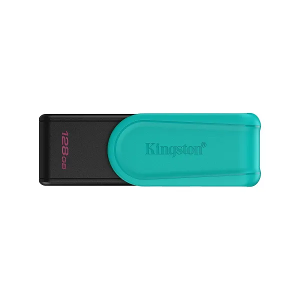 Kingston 128GB Portable USB 3.2 Gen 1 DataTraveler Exodia S (Black/Turquoise)