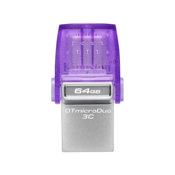 Kingston 64GB DataTraveler microDuo 3C 200MB/s dual USB-A + USB-C