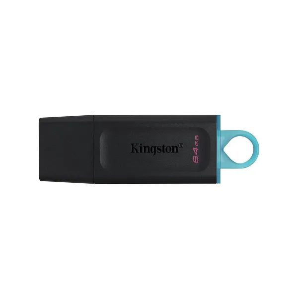 Kingston 64GB USB3.2 Gen1 DT Bk+Teal