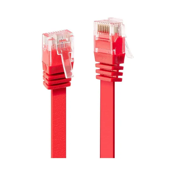 Lindy CABLE CAT6 U/UTP 5M/RED 47514 LINDY