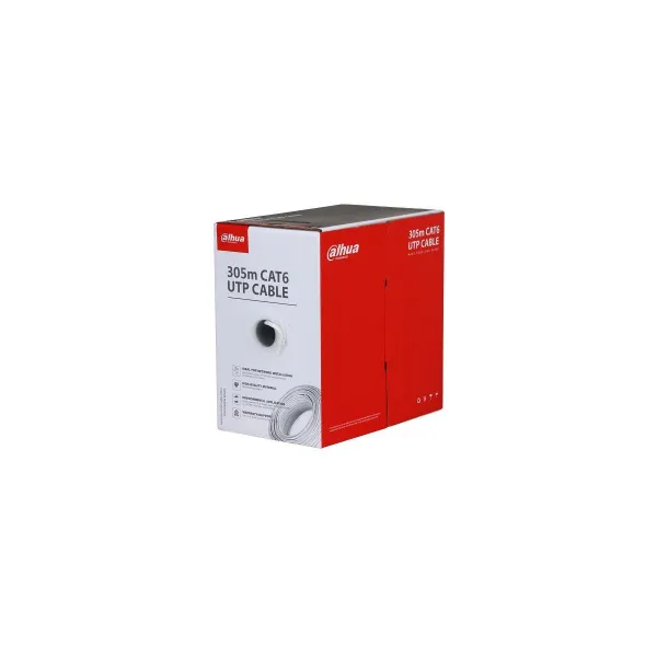 Dahua CABLE CAT6 UTP 305M CCA WHITE/PFM922I-6UN-C-WHITE DAHUA