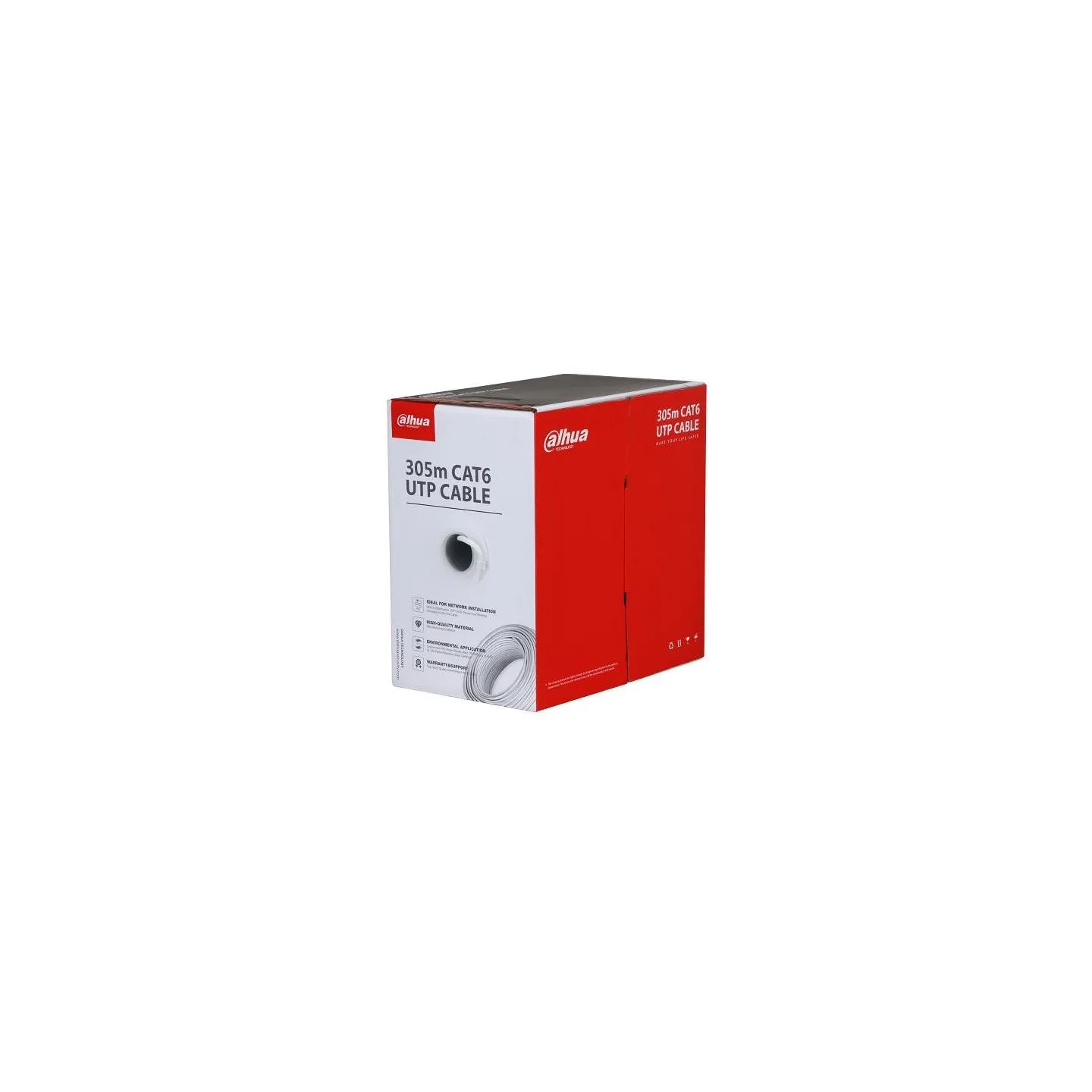 Dahua CABLE CAT6 UTP 305M CCA WHITE/PFM922I-6UN-C-WHITE DAHUA