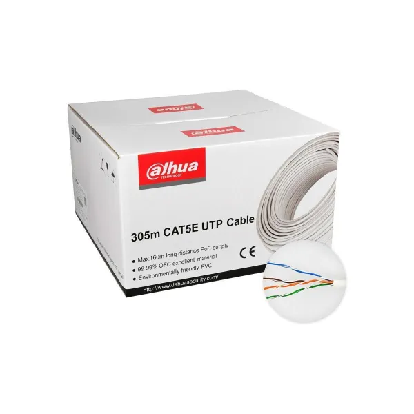 Dahua CABLE CAT5E UTP 305M WHITE/PFM920I-5EUN DAHUA