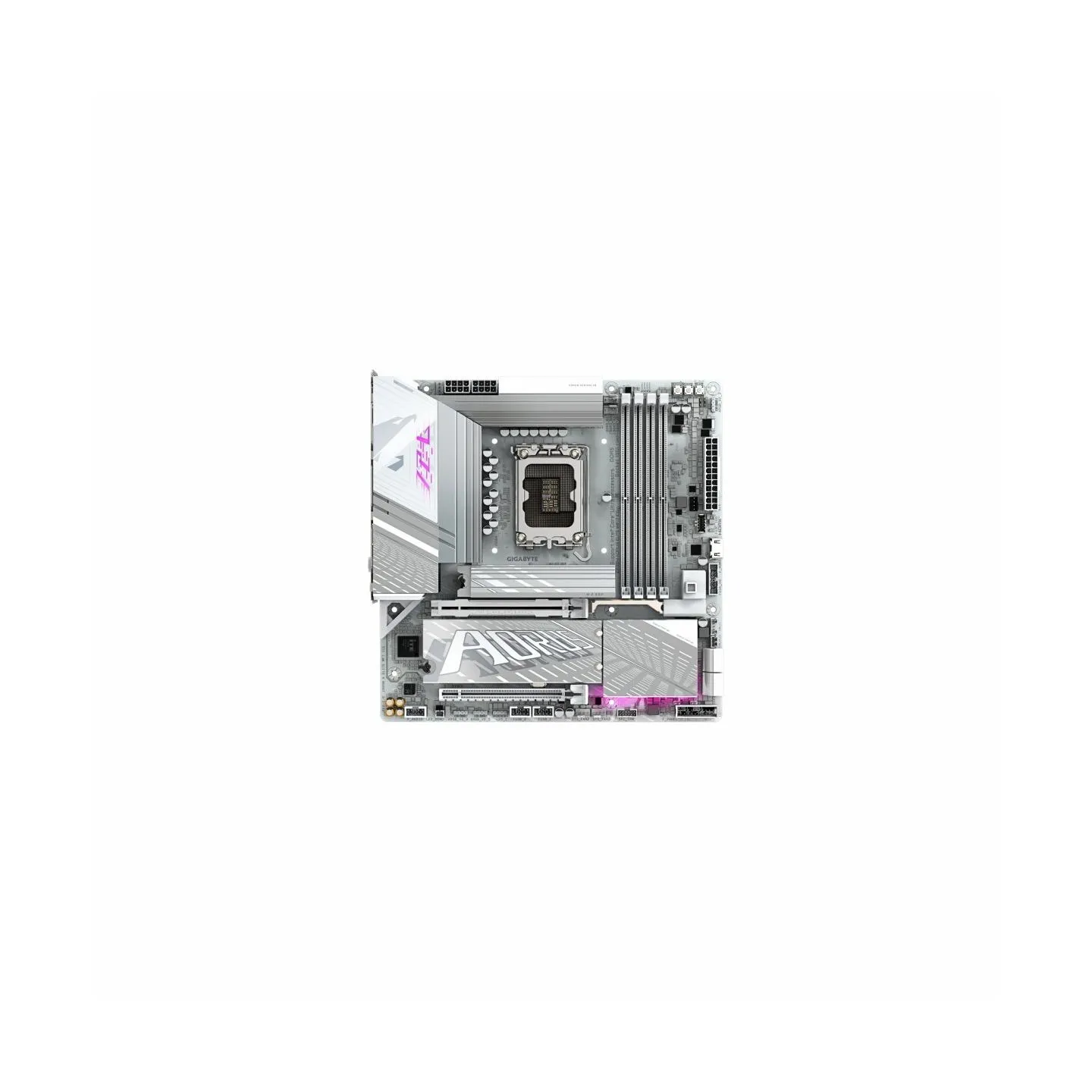 Gigabyte Z890M A ELITE WF7 ICE | Processor family Intel | Processor socket LGA1851 | DDR5 | Supported hard disk drive interfaces