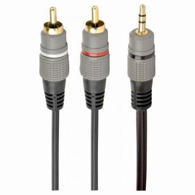 Gembird CABLE AUDIO 3.5MM TO 2RCA 1.5M/GOLD CCA-352-1.5M GEMBIRD