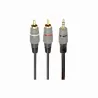 Gembird CABLE AUDIO 3.5MM TO 2RCA 1.5M/GOLD CCA-352-1.5M GEMBIRD