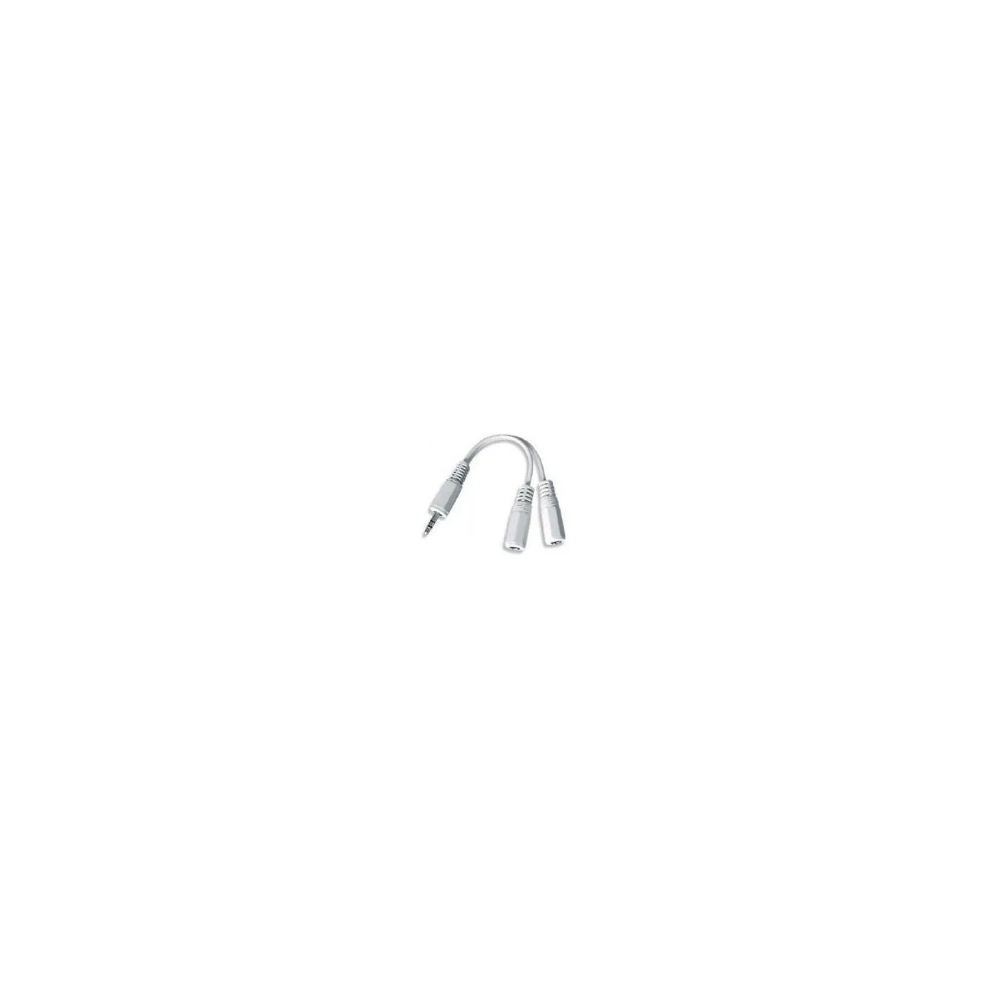 Gembird CABLE AUDIO SPLITTER 3.5MM/10CM WHITE CCA-415W GEMBIRD