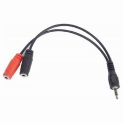 Gembird CABLE AUDIO 3.5MM 4-PIN TO/3.5MM S+MIC CCA-417 GEMBIRD
