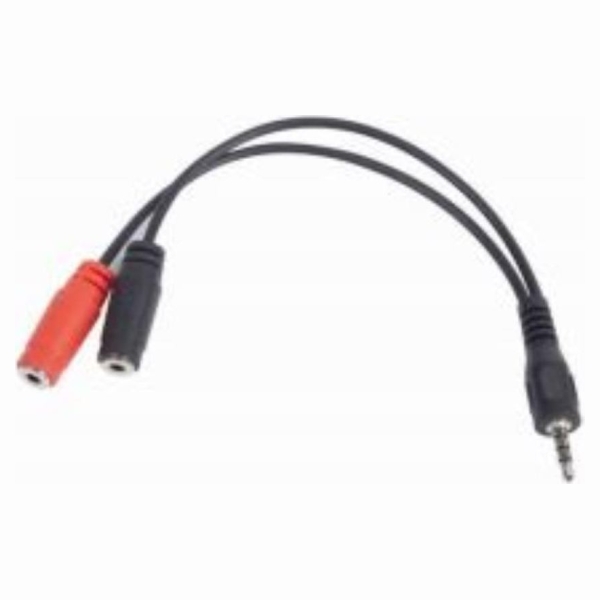 Gembird CABLE AUDIO 3.5MM 4-PIN TO/3.5MM S+MIC CCA-417 GEMBIRD
