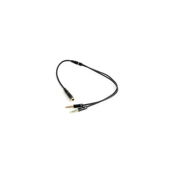 Gembird CABLE AUDIO 3.5MM SOCKET TO/2X3.5MM PLUG CCA-418M GEMBIRD