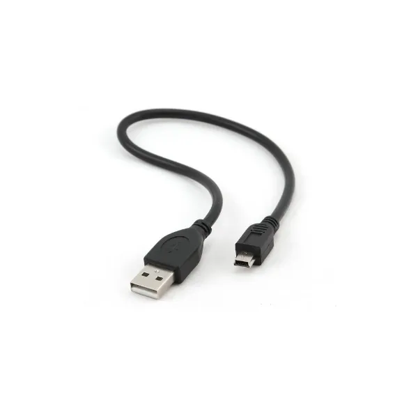 Gembird CABLE USB2 AM-MINI 30CM BLACK/CCP-USB2-AM5P-1 GEMBIRD