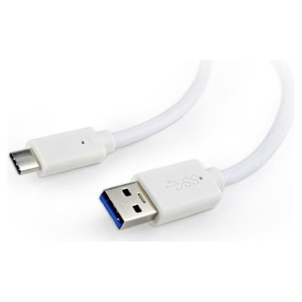 Gembird CABLE USB-C TO USB3 0.1M WHITE/CCP-USB3-AMCM-W-0.1M GEMBIRD