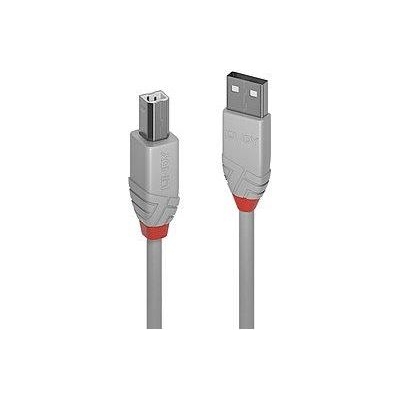 Lindy CABLE USB2 A-B 2M/ANTHRA GREY36683 LINDY