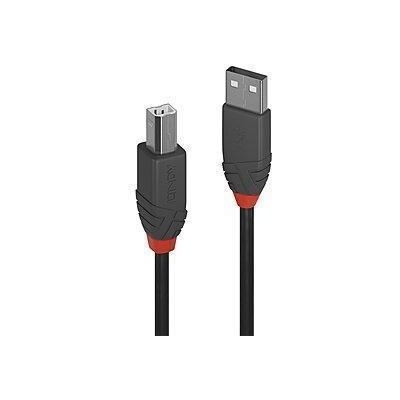 Lindy CABLE USB2 A-B 5M/ANTHRA 36675 LINDY