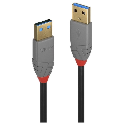 Lindy CABLE USB3.2 TYPE A 5M/ANTHRA 36754 LINDY
