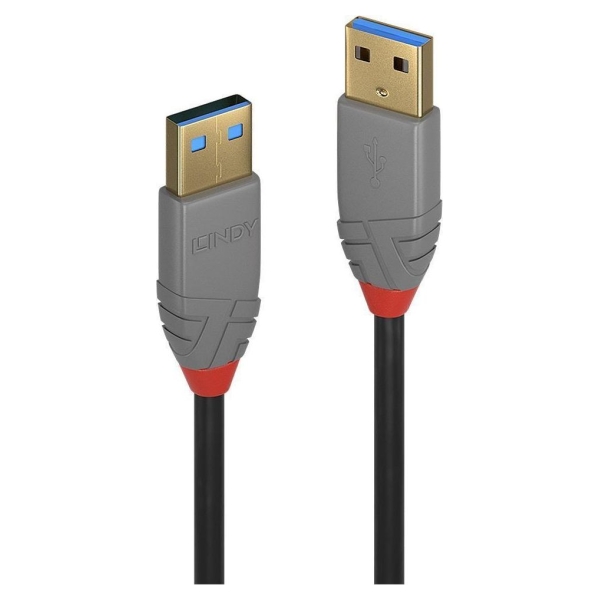 Lindy CABLE USB3.2 TYPE A 5M/ANTHRA 36754 LINDY