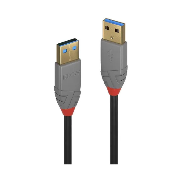 Lindy CABLE USB3.2 TYPE A 5M/ANTHRA 36754 LINDY