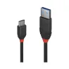 Lindy CABLE USB3.2 A-C 1M/BLACK 36916 LINDY