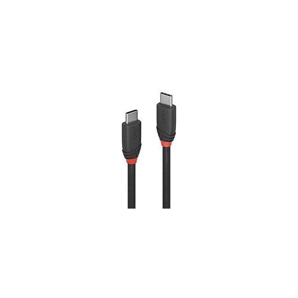 Lindy CABLE USB3.2 C-C 1M/BLACK 36906 LINDY