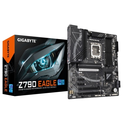 Gigabyte Z790 EAGLE | Processor family Intel | Processor socket LGA1700 | DDR5 DIMM | Supported hard disk drive interfaces M.2, 