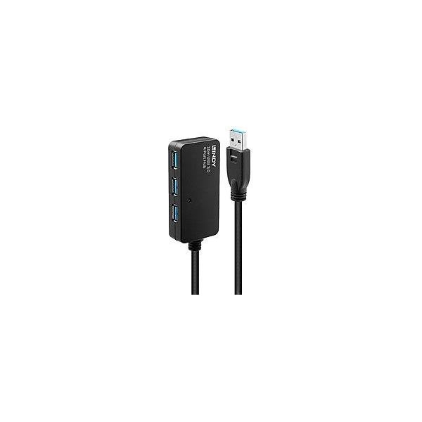 Lindy CABLE USB3 EXTENSION HUB 10M/ACTIVE 43159 LINDY