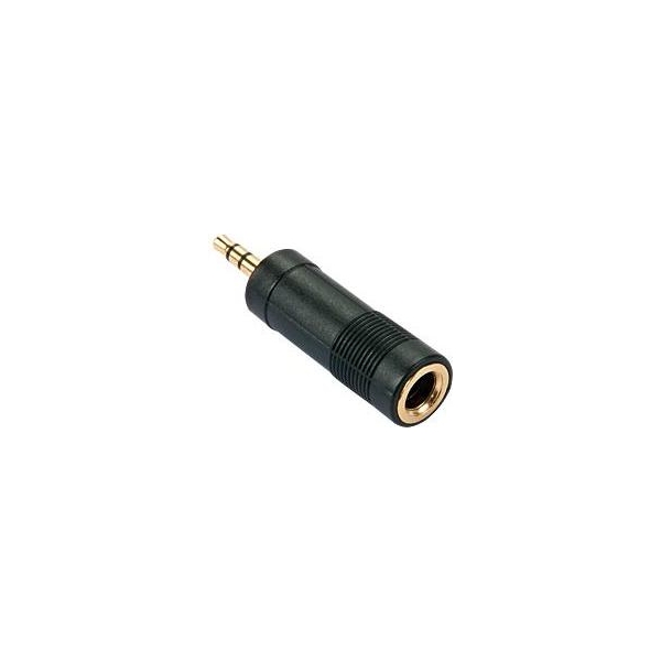 Lindy ADAPTER STEREO 3.5MM M/6.3MM/35621 LINDY