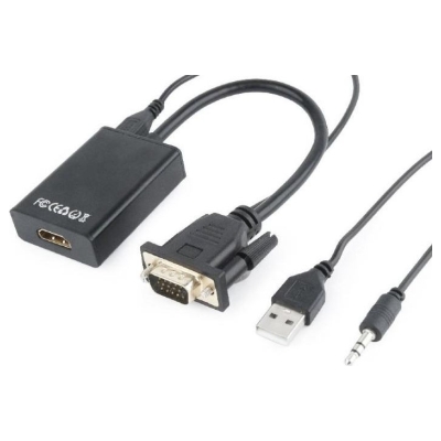 Gembird I/O ADAPTER VGA TO HDMI/A-VGA-HDMI-01 GEMBIRD