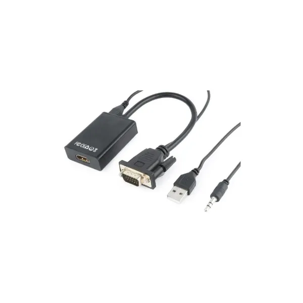 Gembird I/O ADAPTER VGA TO HDMI/A-VGA-HDMI-01 GEMBIRD