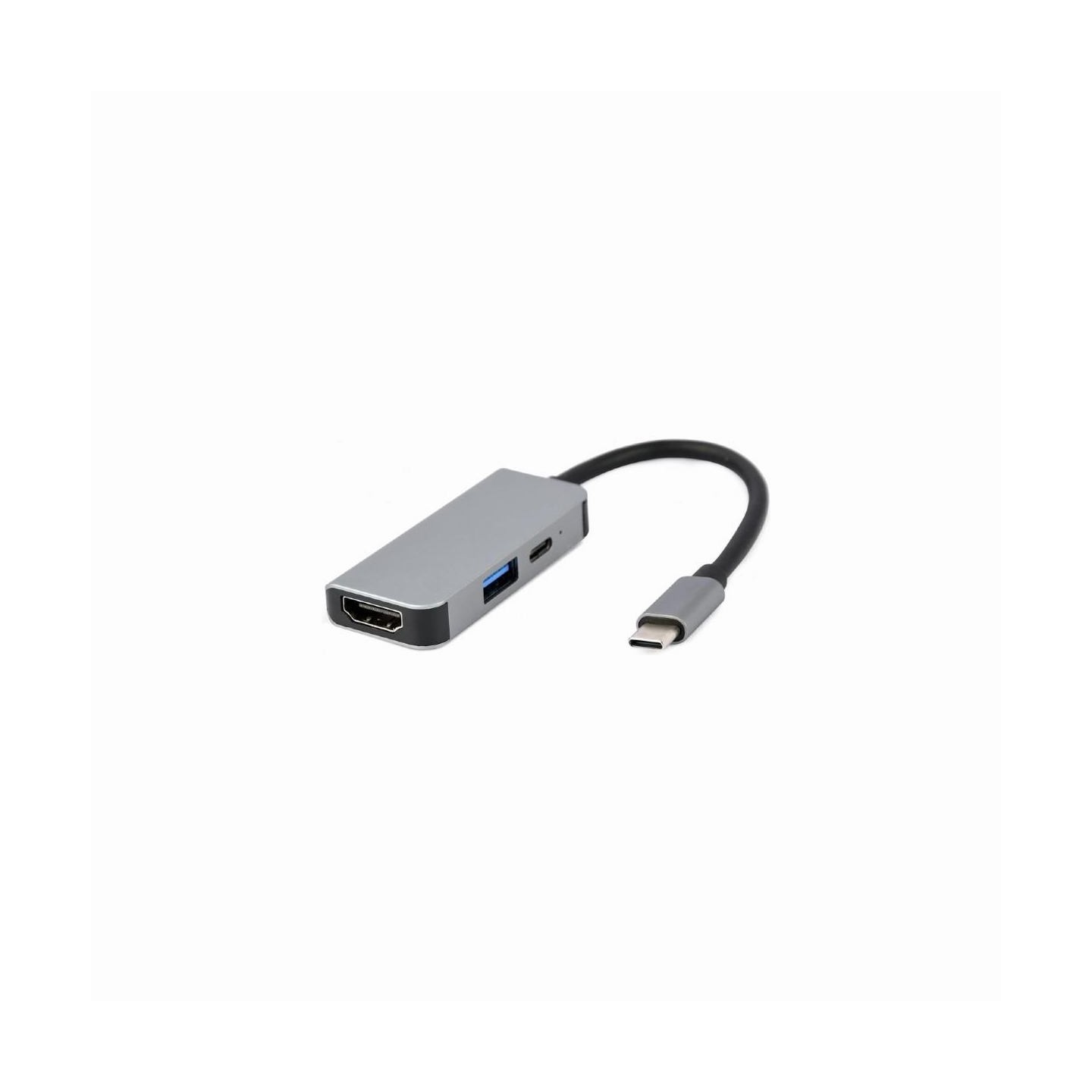 Gembird I/O ADAPTER USB-C TO HDMI/USB3/3IN1 A-CM-COMBO3-02 GEMBIRD