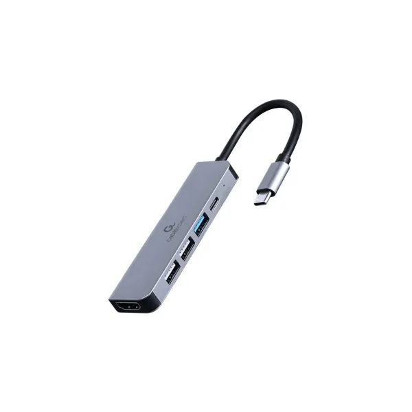 Gembird I/O ADAPTER USB-C TO HDMI/USB3/5IN1 A-CM-COMBO5-03 GEMBIRD