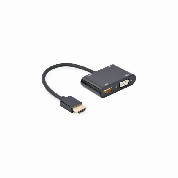 Gembird I/O ADAPTER HDMI TO HDMI/VGA/A-HDMIM-HDMIFVGAF-01 GEMBIRD