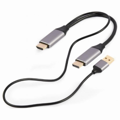 Gembird Adapter HDMI to DP 4K M 60Hz USB-A powered