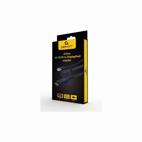 Gembird I/O ADAPTER HDMI TO DP/BLACK A-HDMIM-DPF-01 GEMBIRD