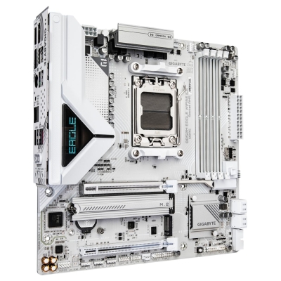 Gigabyte B850M EAGLE WF6E ICE | Processor family AMD | Processor socket AM5 | DDR5 | Supported hard disk drive interfaces SATA, 